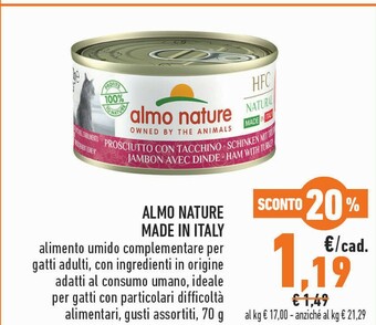 Almo Nature Made In Italy