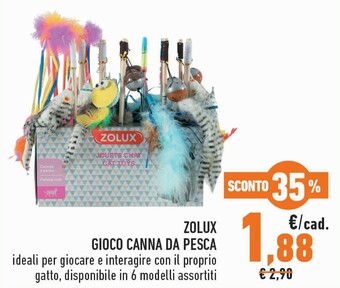 Conad Vitakraft Zolux Gioco Canna Da Pesca offerta