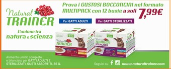 Conad Natural Trainer Sterilised offerta