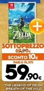 Expert Nintendo The Legend Of Zelda: Breath Of The Wild, Switch offerta