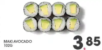 Interspar Maki Avocado 102g offerta