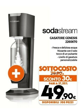 Expert Sodastream Gasatore Genesis 2260670 offerta