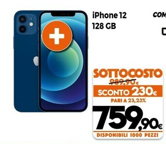 Expert Apple IPhone 12 128GB - Blu offerta