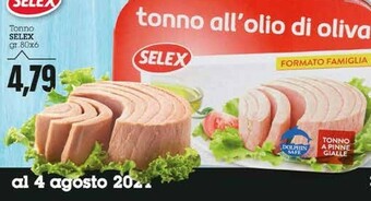 Emi Supermercati Selex Tonno offerta