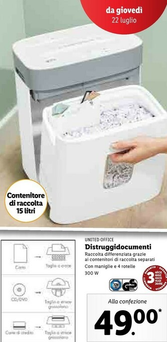 Lidl Contenitori Di Raccolta offerta