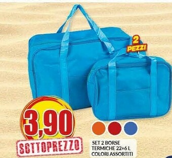 Set 2 Borse Termiche