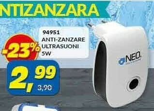 Risparmio Casa Neo 94951 Anti-Zanzare Ultrasuoni offerta