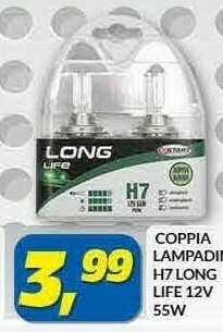 Risparmio Casa Long Life Coppia Lampadine offerta