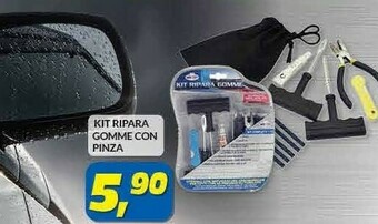Kit Ripara Gomme Con Pinza