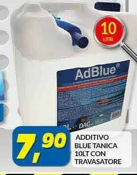 Adblue Additivo Blue Tanica