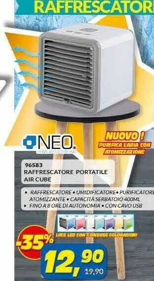Risparmio Casa Raffrescatore Portatile Air Cube offerta