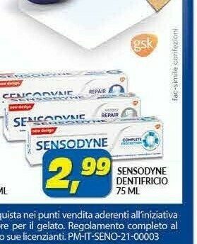 Risparmio Casa Sensodyne Dentifricio offerta