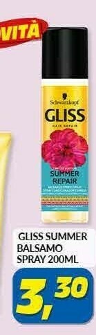 Risparmio Casa Schwarzkopf Gliss Summer Balsamo Spray offerta