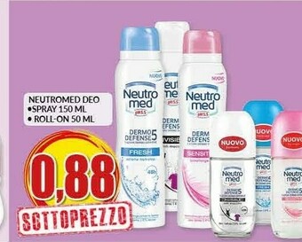 Risparmio Casa Neutro Med Deodoranti offerta