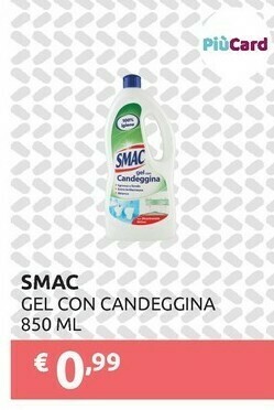 PiùMe Smac Gel Con Candeggina offerta
