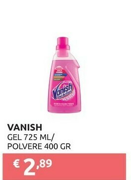 PiùMe Vanish Gel/polvere offerta