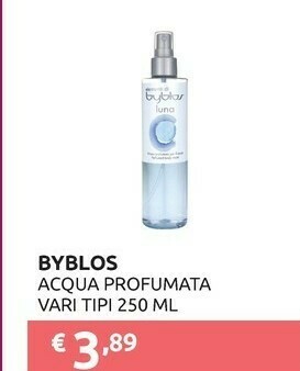 PiùMe Byblos Acqua Profumata offerta