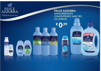 PiùMe Felce Azzurra Ammorbidente Concentrato offerta