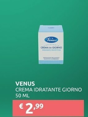 Venus Crema Idratante Giorno