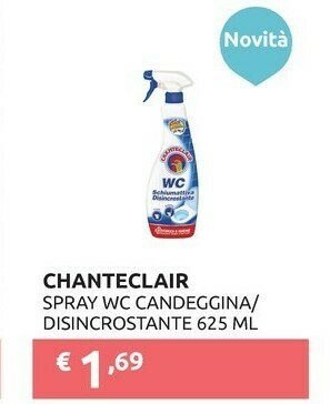 PiùMe Chanteclair Spray Wc Candeggina offerta