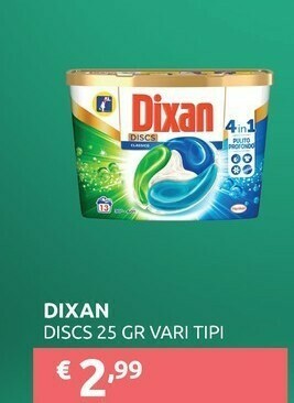 Dixan Discs 4 In 1