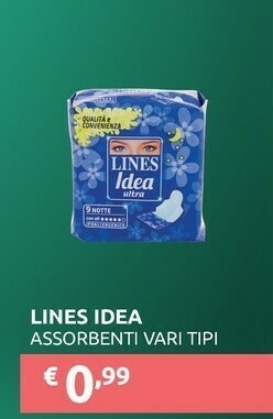 PiùMe Lines Assorbenti Idea offerta