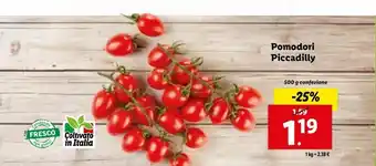 Lidl Pomodori piccadilly offerta