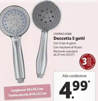 Lidl Doccetta 5 getti offerta