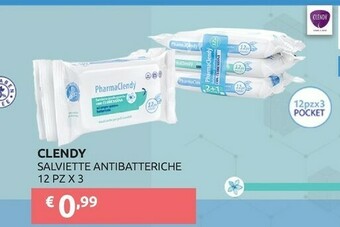 Clendy Salviette Antibatteriche