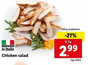 Lidl Chicken salad offerta