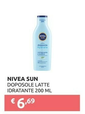 PiùMe Nivea Doposole Latte Idratante offerta