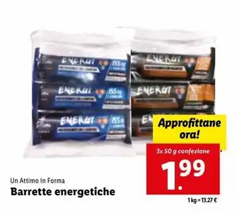 Lidl Barrette energetiche offerta