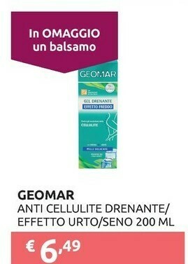 Geomar Anti Cellulite Drenante