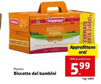 Lidl Biscotto dei bambini offerta