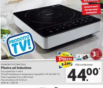 Lidl Piastra ad induzione offerta
