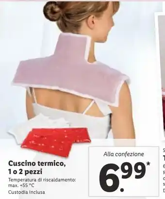 Lidl Cuscino termico, 1 o 2 pezzi offerta