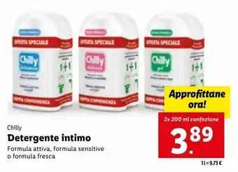 Detergente intimo