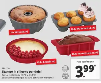 Lidl Stampo in silicone per dolci offerta