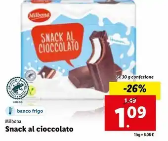 Lidl Snack al cioccolato offerta