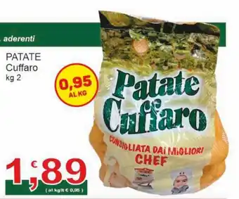 Sidis Patate Cuffaro 2 kg offerta