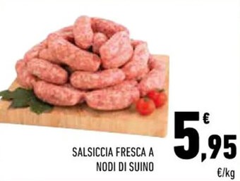 Conad Margherita Salsiccia Fresca a Nodi di suino offerta