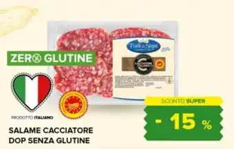 Tigre Salame Cacciatore Dop Senza Glutine offerta