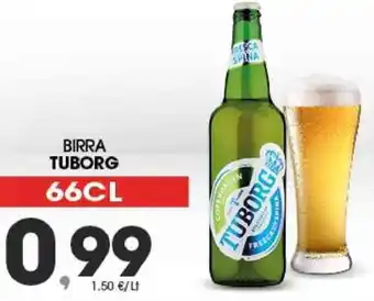 Interspar Tuborg Birra 66cl offerta