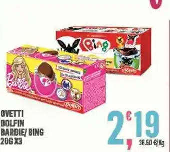 Dolfin Ovetti Barbie/ Bing 20g x3
