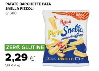 Tigre Pizzoli Patate Barchette Pata Snella 600 gr offerta