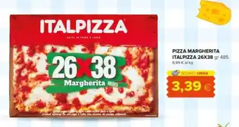 Tigre Italpizza Pizza margherita 26x38 485 gr offerta