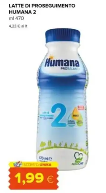 Tigre Humana 2 Latte di Proseguimento 470 ml offerta