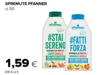 Tigre Pfanner Spremute 50 cl offerta