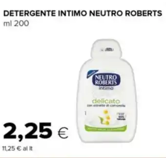 Tigre Neutro Roberts Detergente Intimo 200 ml offerta