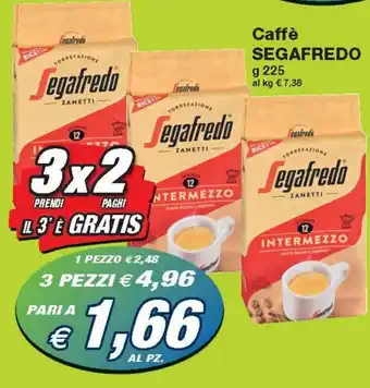 Prix Quality Segafredo Caffè 225 g offerta